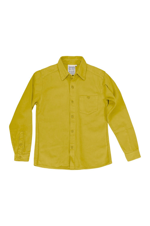 Topanga Shirt - Sale Colors | Jungmaven Hemp Clothing & Accessories / Color: Citrine Yellow