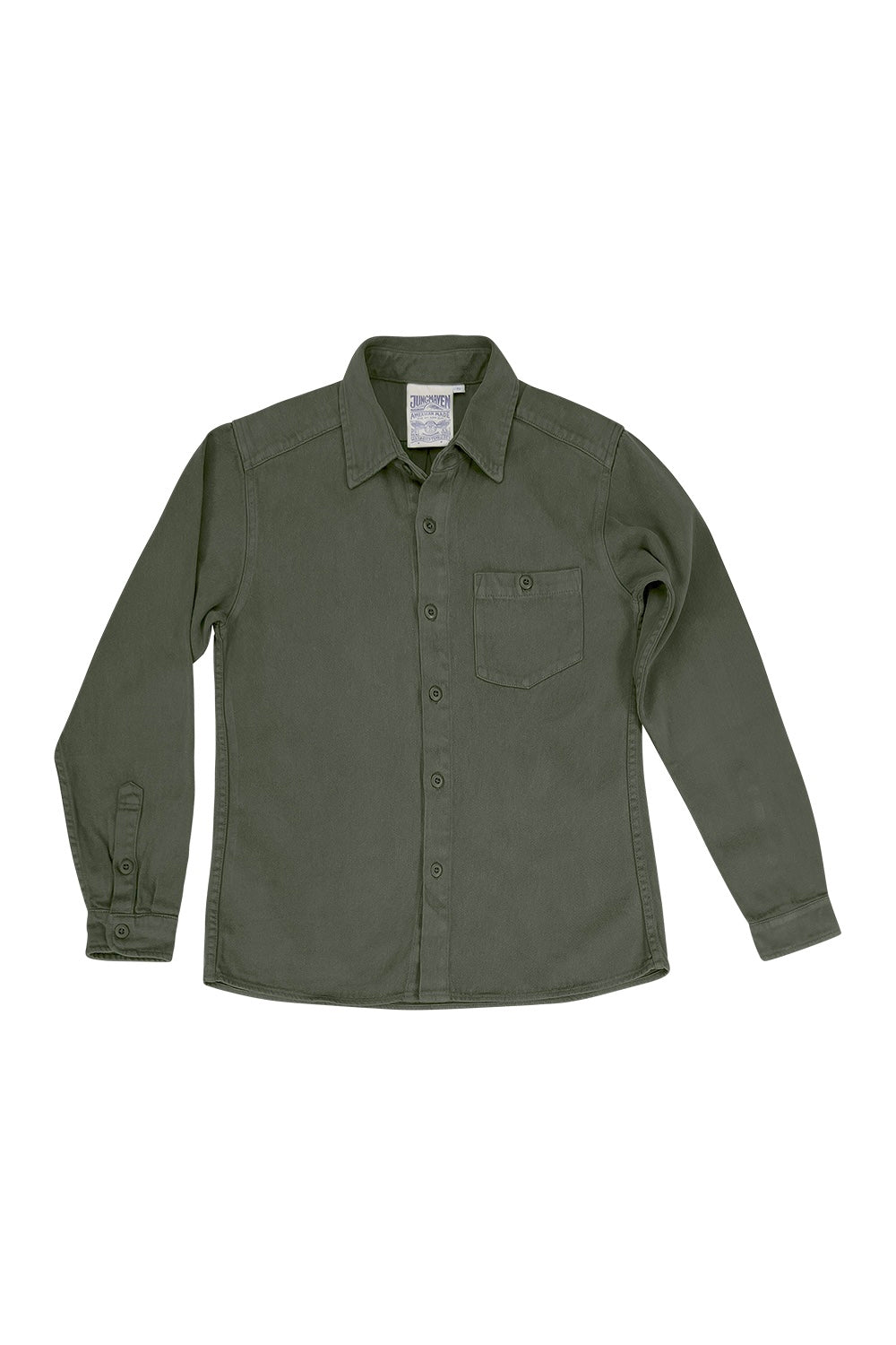 Topanga Shirt | Jungmaven Hemp Clothing & Accessories / Color: Olive Green