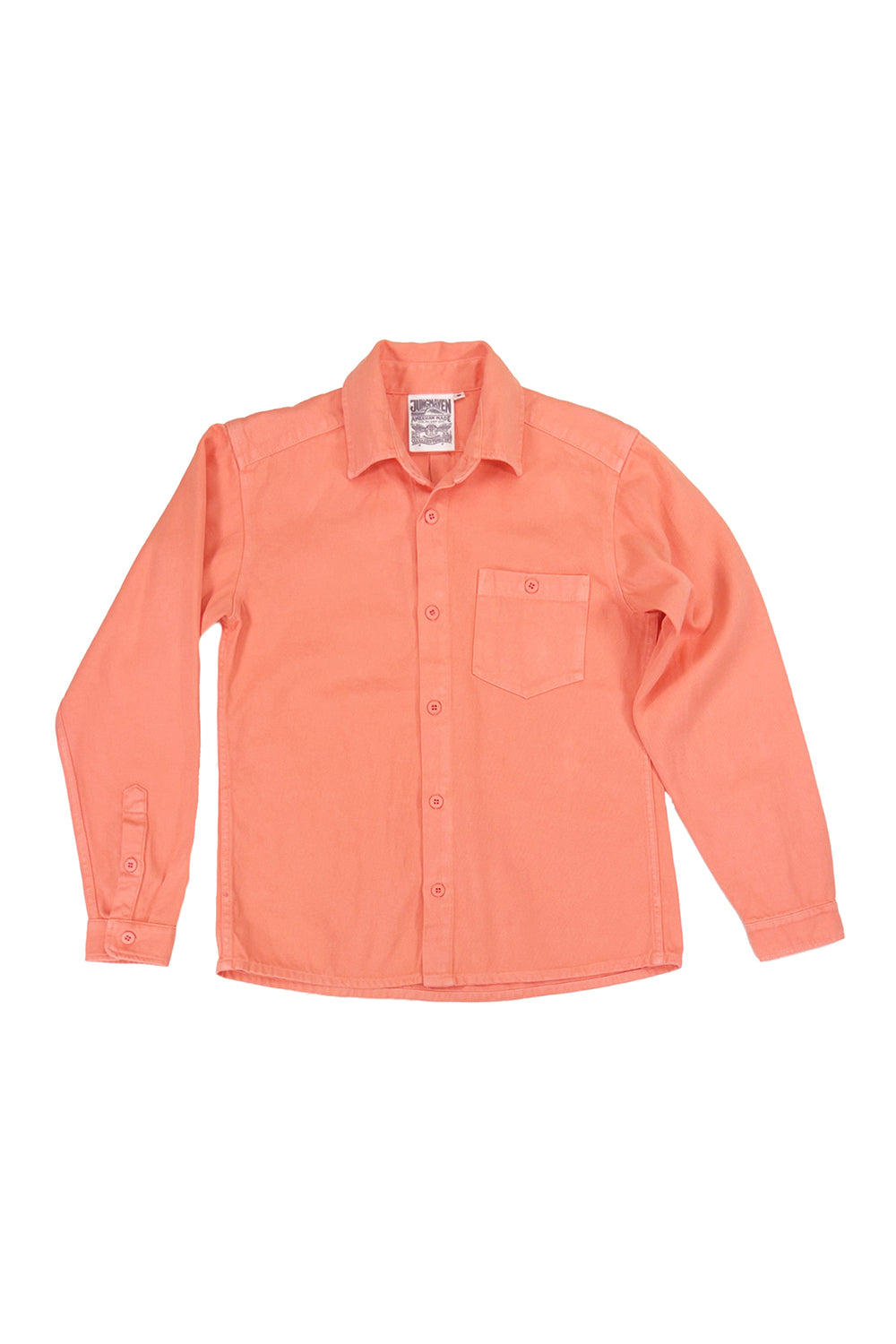 Topanga Shirt - Sale Colors | Jungmaven Hemp Clothing & Accessories / Color: Pink Salmon