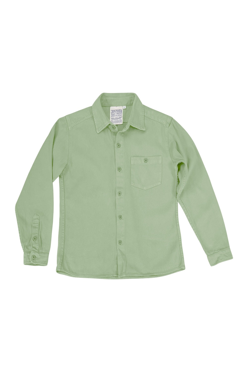 Topanga Shirt | Jungmaven Hemp Clothing & Accessories / Color: Pistachio