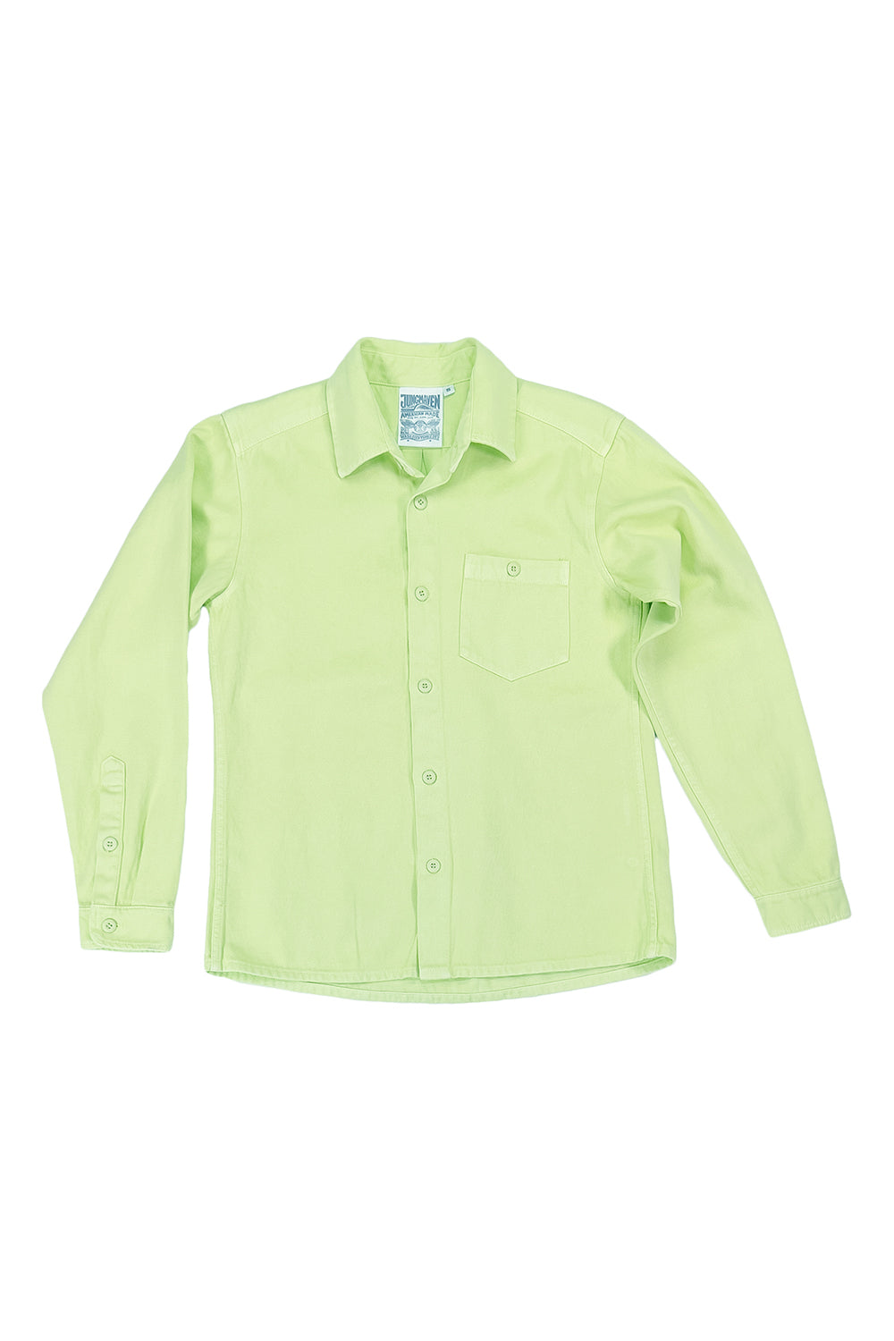 Topanga Shirt - Sale Colors | Jungmaven Hemp Clothing & Accessories / Color: Summer Grass