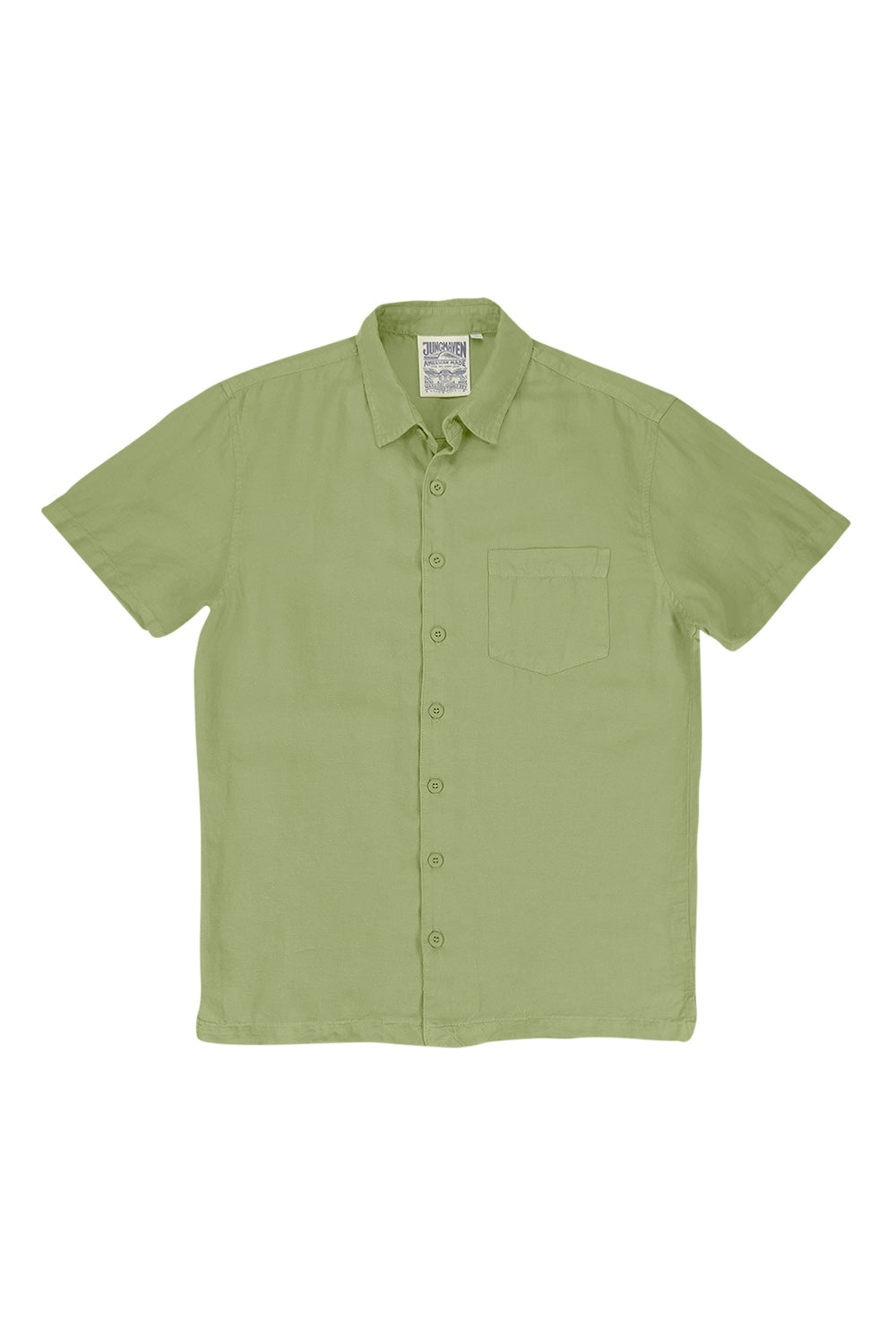 Tornado Shirt | Jungmaven Hemp Clothing & Accessories / Color:Dark Matcha