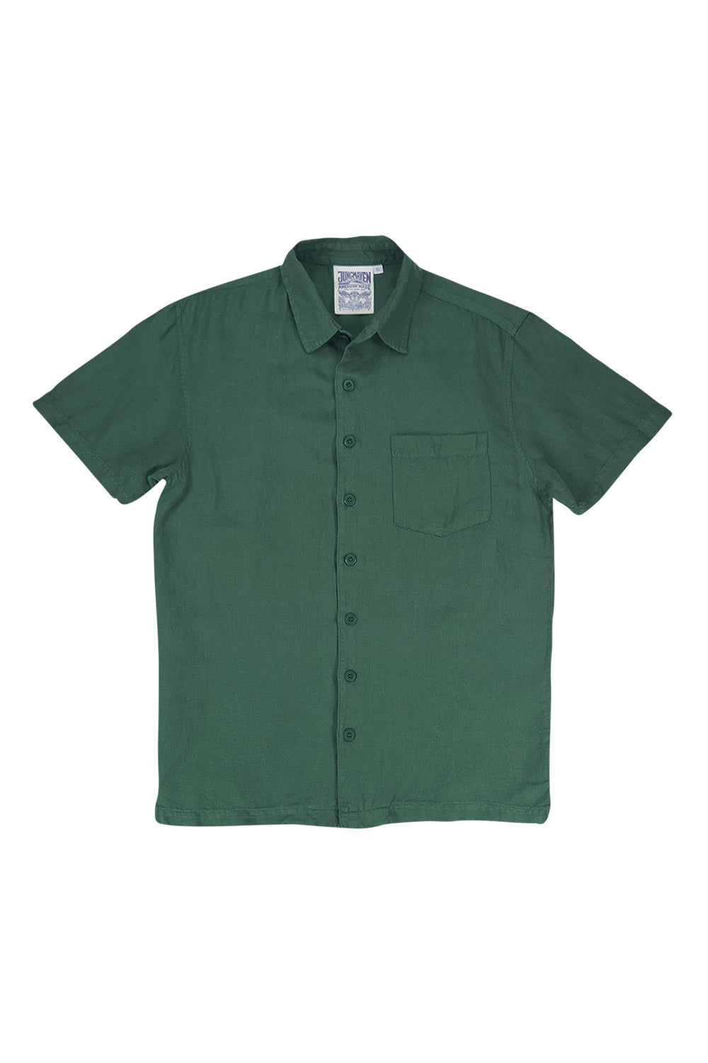 Tornado Shirt | Jungmaven Hemp Clothing & Accessories / Color: Hunter Green