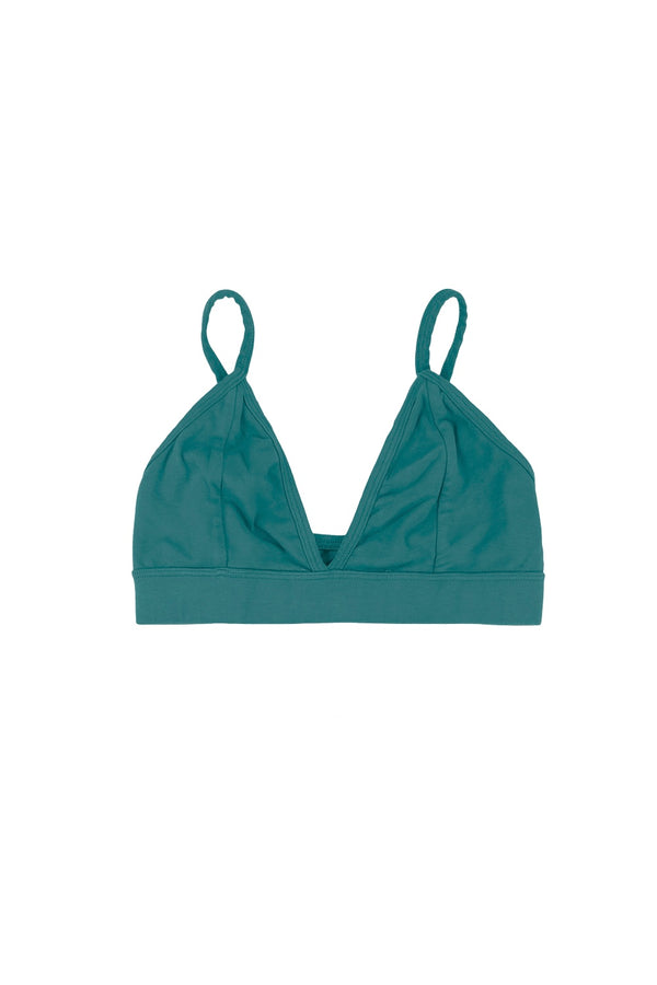Triangle Bra - Sale Colors | Jungmaven Hemp Clothing & Accessories / Color: Teal