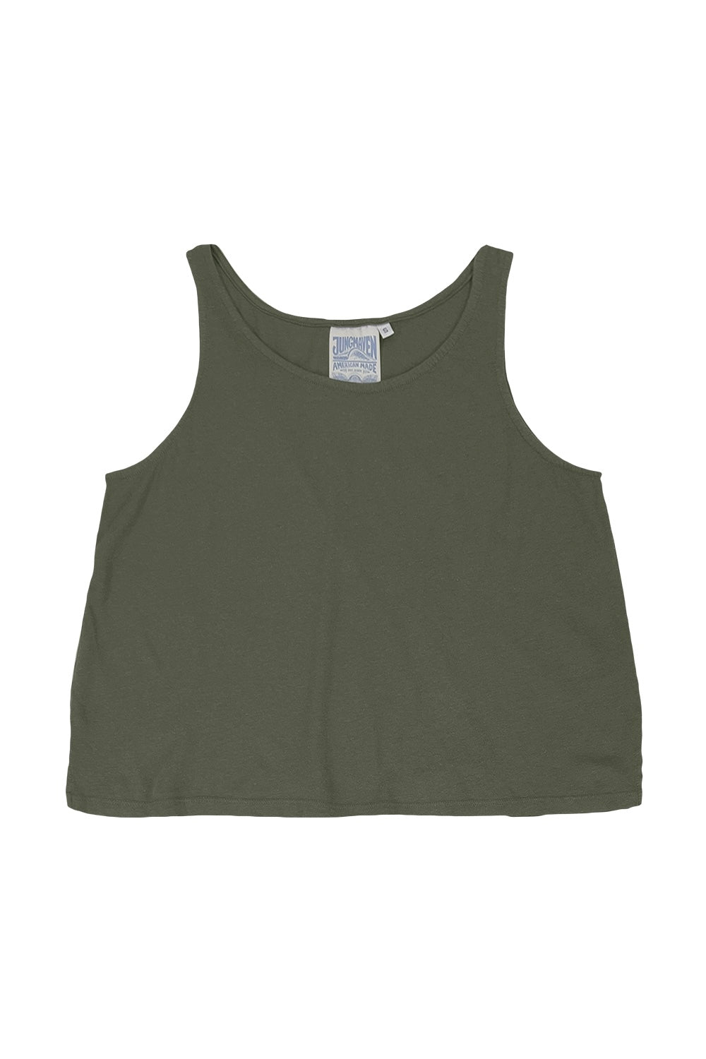 Trinity Tank | Jungmaven Hemp Clothing & Accessories / Color: Olive Green