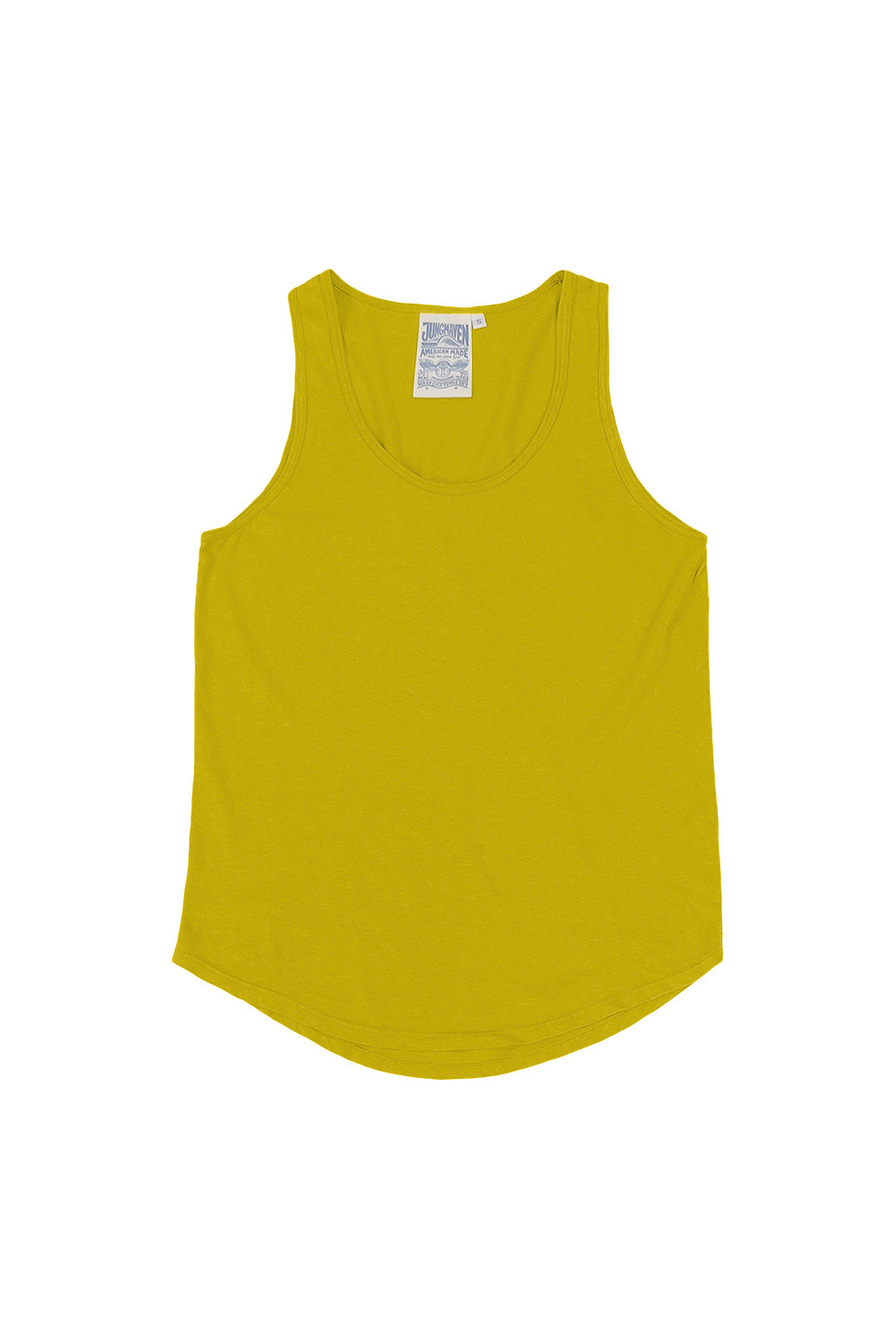 Truro Tank Top | Jungmaven Hemp Clothing & Accessories / Color: Citrine Yellow