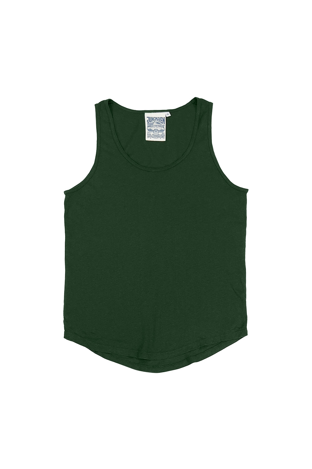 Truro Tank Top | Jungmaven Hemp Clothing & Accessories / Color: Hunter Green