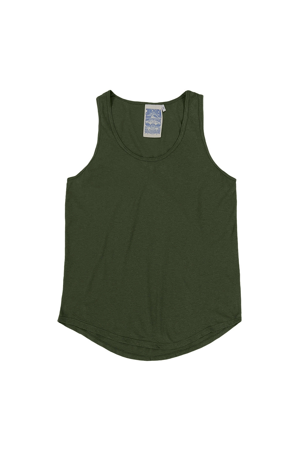 Truro Tank Top | Jungmaven Hemp Clothing & Accessories / Color: Olive Green