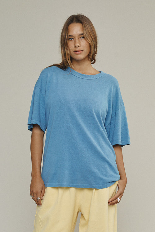 Vernon Oversized Tee | Jungmaven Hemp Clothing & Accessories / model_desc: Maya is 5’10” wearing S
