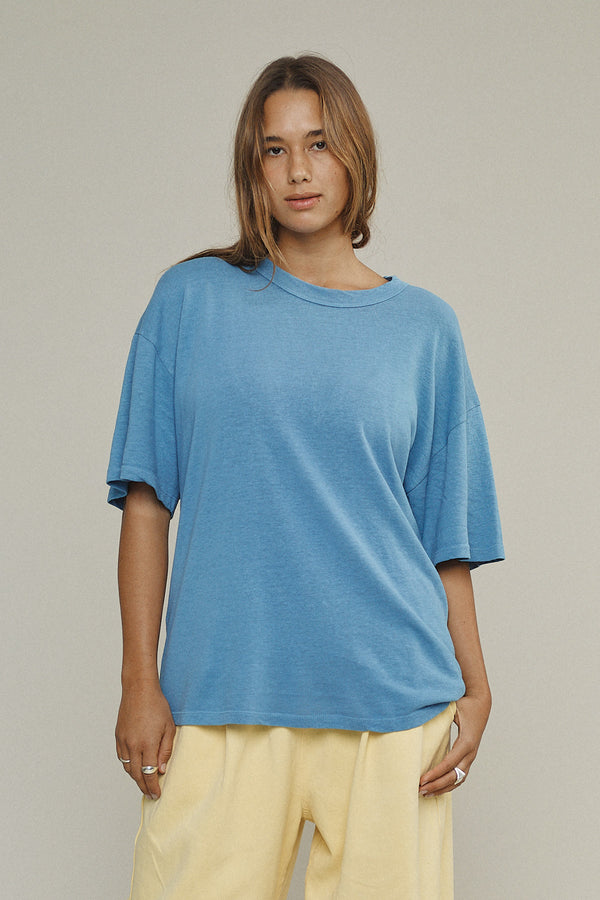 Vernon Oversized Tee | Jungmaven Hemp Clothing & Accessories / model_desc: Maya is 5’10” wearing S