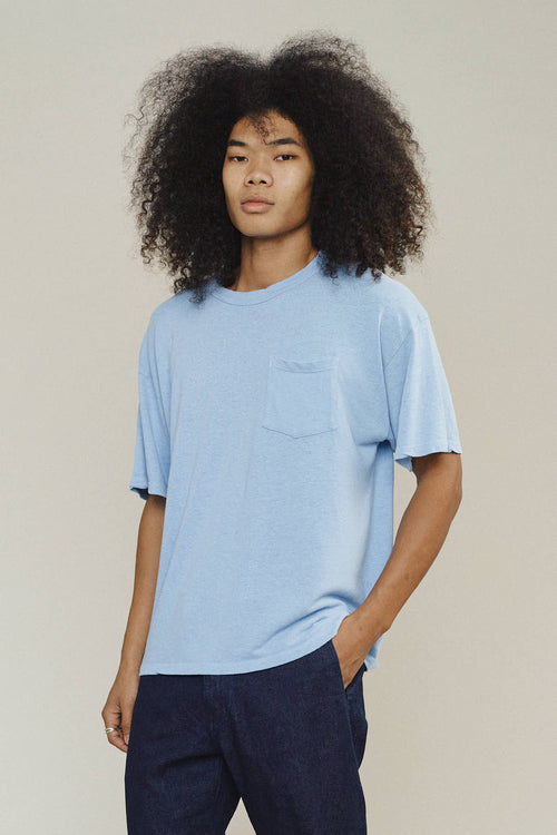 Vernon Oversized Tee | Jungmaven Hemp Clothing & Accessories / model_desc: Chaz is 6’2” wearing M