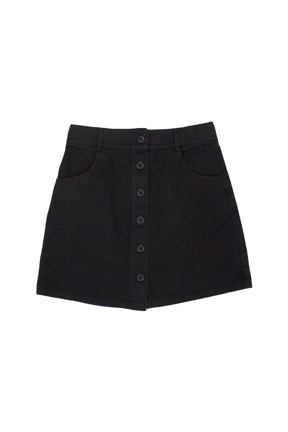 Vassar Skirt | Jungmaven Hemp Clothing & Accessories / Color: Black