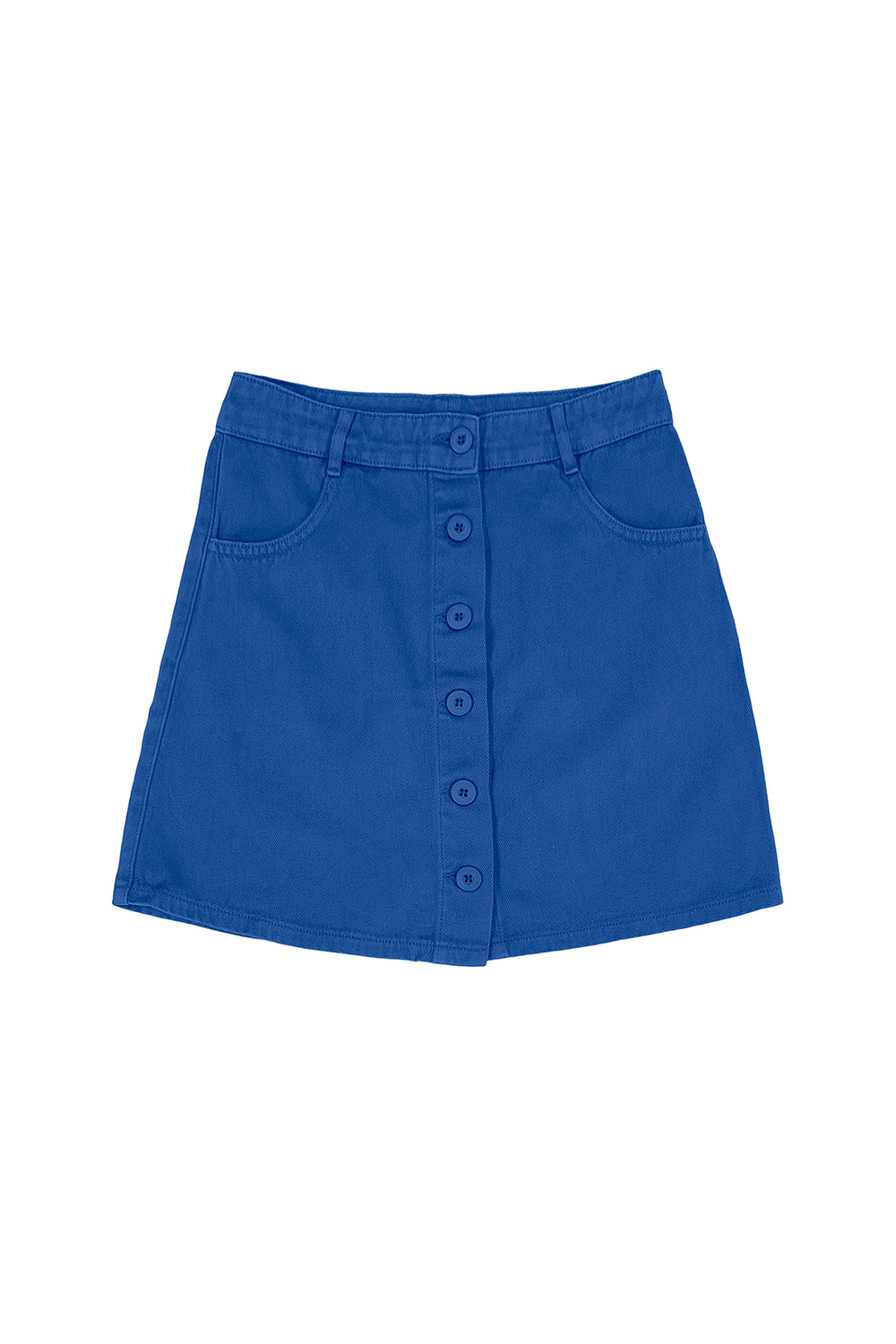 Vassar Skirt | Jungmaven Hemp Clothing & Accessories / Color: Galaxy Blue
