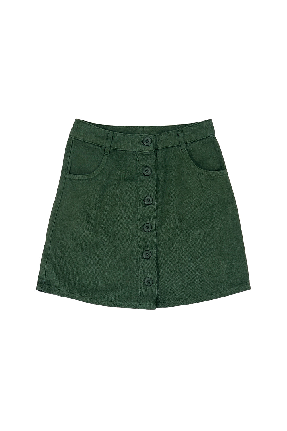 Vassar Skirt | Jungmaven Hemp Clothing & Accessories / Color: Hunter Green