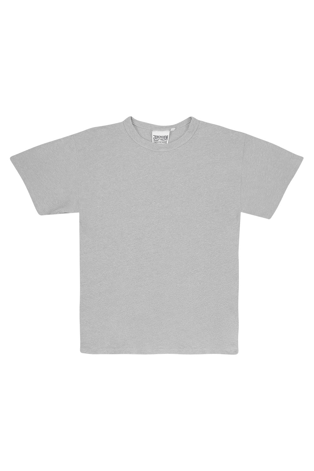 Heathered Vernon Oversized Tee | Jungmaven Hemp Clothing & Accessories / Color: Athletic Gray