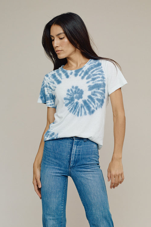 Wave Lorel Tee | Jungmaven Hemp Clothing & Accessories / model_desc: Jenna is 5’10” wearing Small