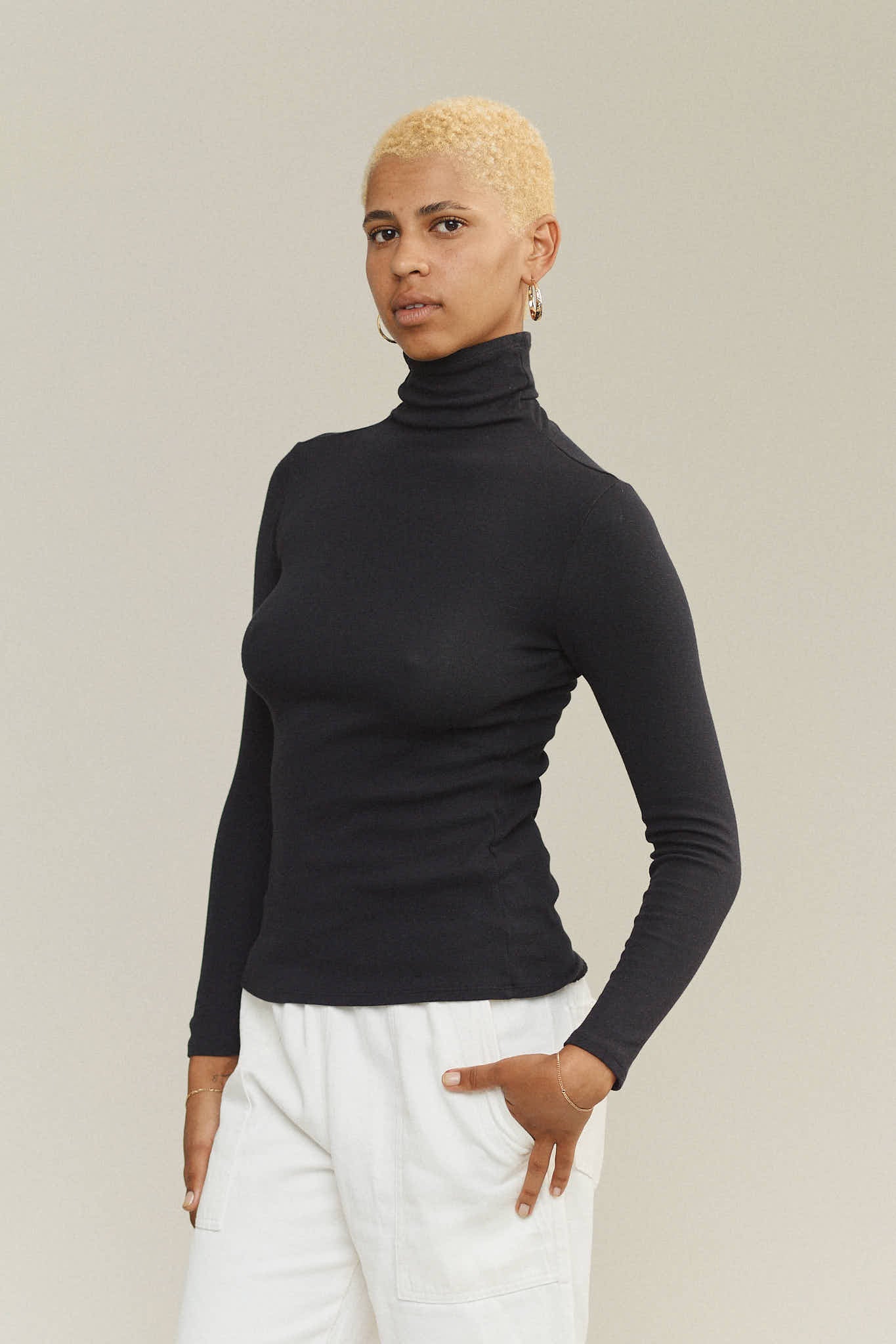 Whidbey Turtleneck | Jungmaven Hemp Clothing & Accessories / Color: