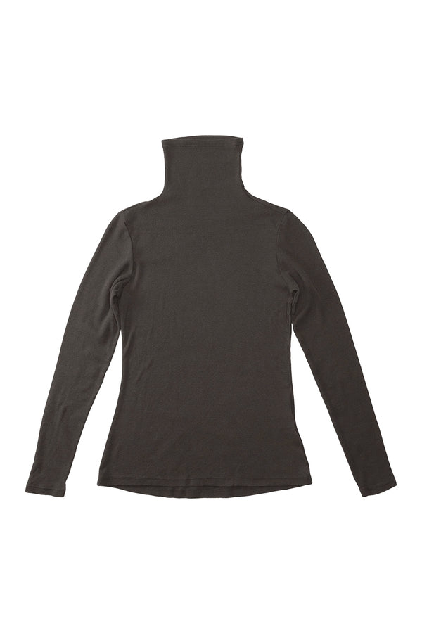 Whidbey Turtleneck | Jungmaven Hemp Clothing & Accessories / Color: Coffee Bean