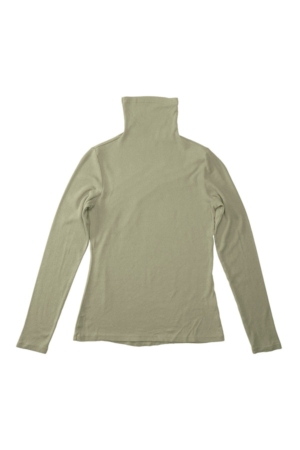 Whidbey Turtleneck | Jungmaven Hemp Clothing & Accessories / Color: Desert Khaki