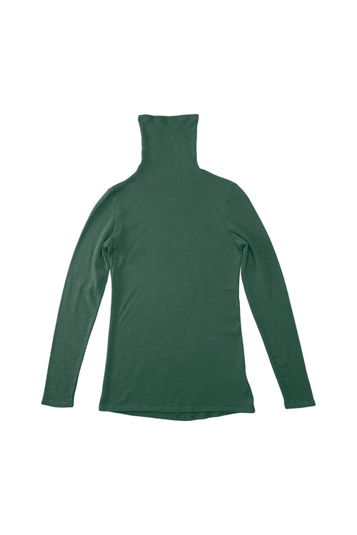 Whidbey Turtleneck - Sale Colors | Jungmaven Hemp Clothing & Accessories / Color: Hunter Green