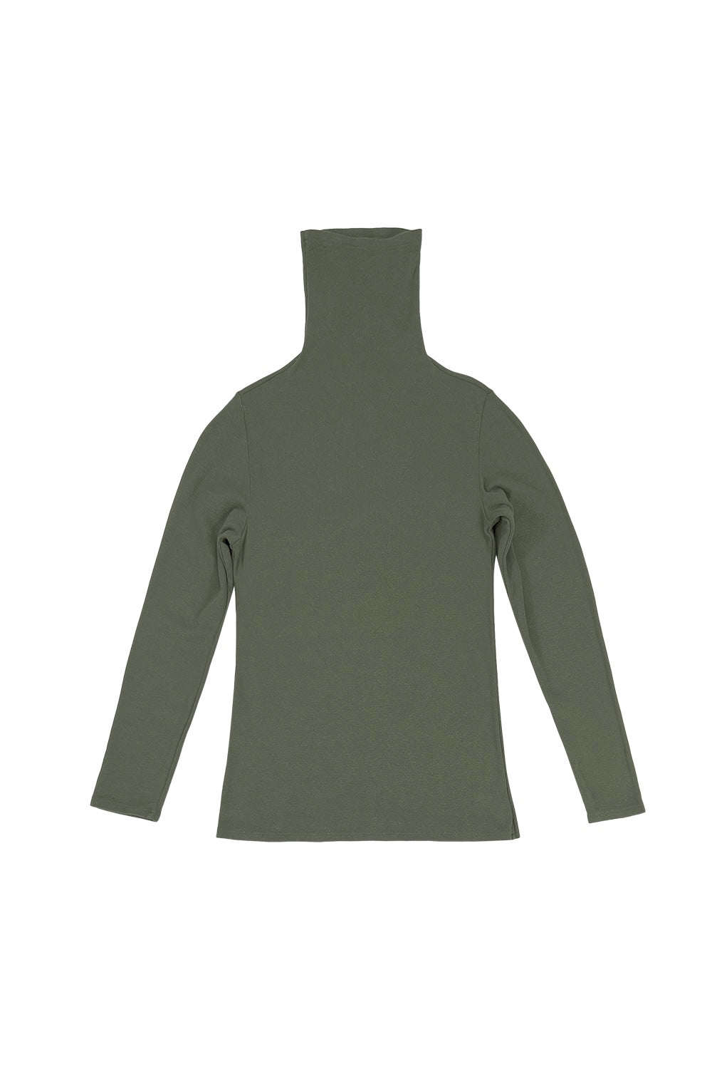 Whidbey Turtleneck | Jungmaven Hemp Clothing & Accessories / Color: Olive Green