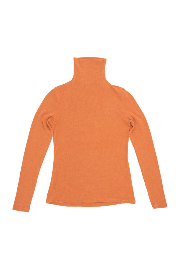 Whidbey Turtleneck | Jungmaven Hemp Clothing & Accessories / Color:Pumpkin Spice