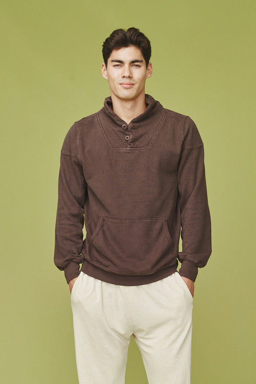 Whittier Sweatshirt | Jungmaven Hemp Clothing & Accessories / model_desc: Henry is 6’0” wearing L