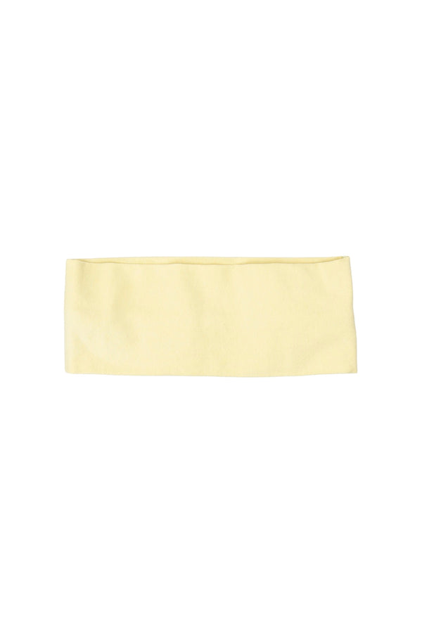 Wide Headband | Jungmaven Hemp Clothing & Accessories / Color: Sunbleached Yellow