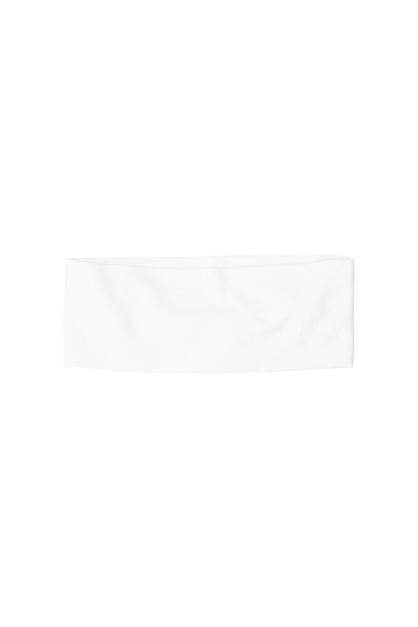 Wide Headband | Jungmaven Hemp Clothing & Accessories / Color: Washed White