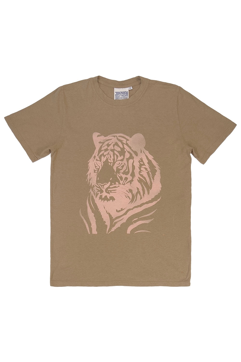 Tiger Jung Tee | Jungmaven Hemp Clothing & Accessories / Color: Coyote