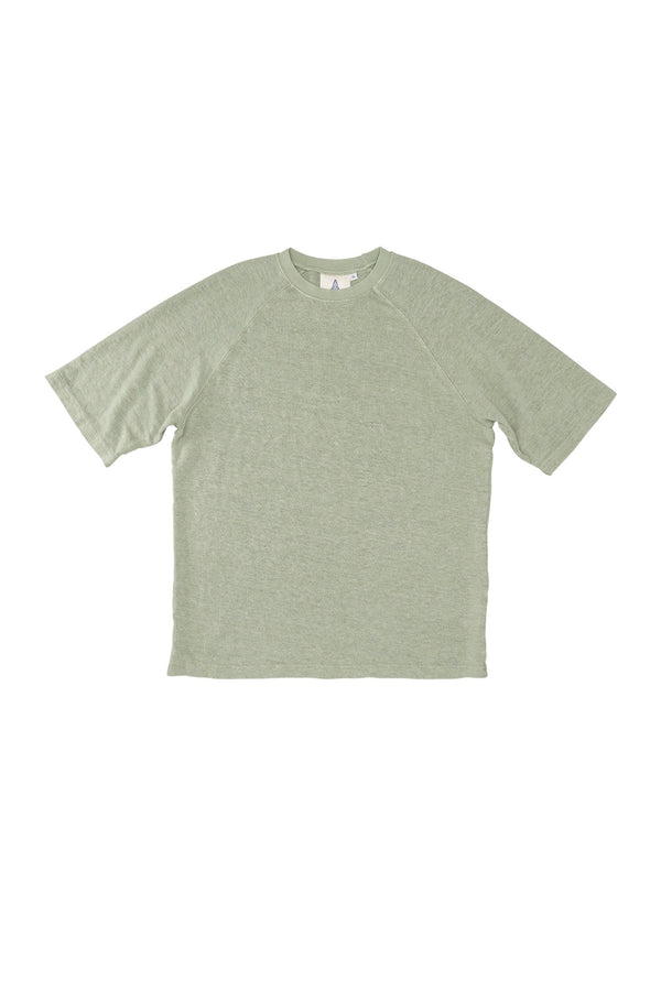 Woodstock Raglan Tee | Jungmaven Hemp Clothing & Accessories / Color: Agave Green