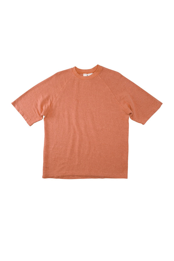 Woodstock Raglan Tee | Jungmaven Hemp Clothing & Accessories / Color: Burnt Orange