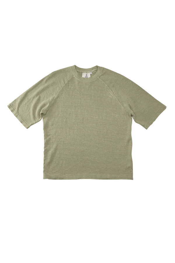 Woodstock Raglan Tee | Jungmaven Hemp Clothing & Accessories / Color: Desert Khaki