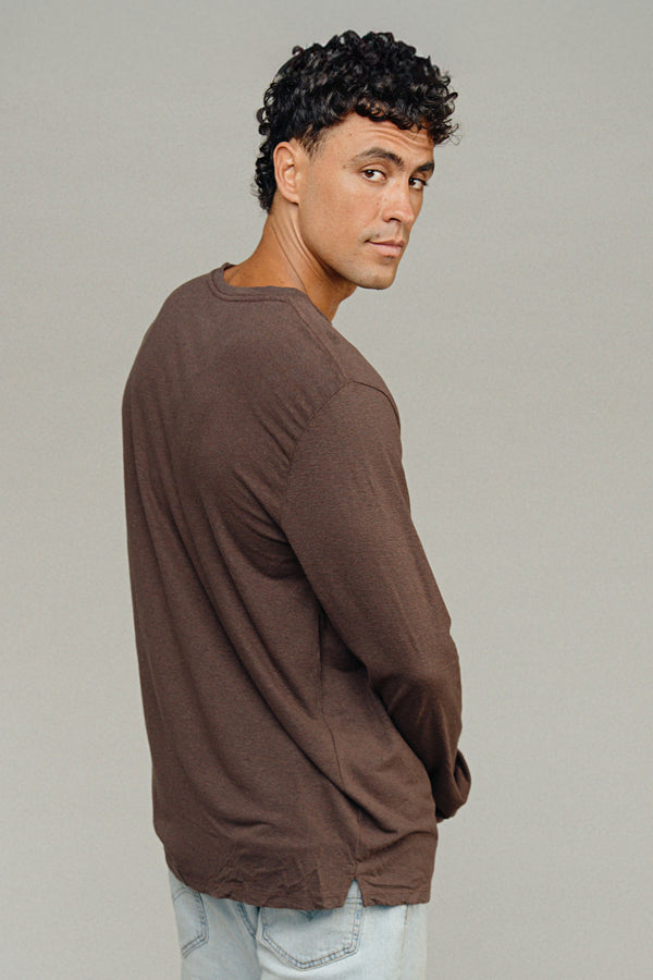 Yukon Long Sleeve Tee | Jungmaven Hemp Clothing & Accessories / Color: