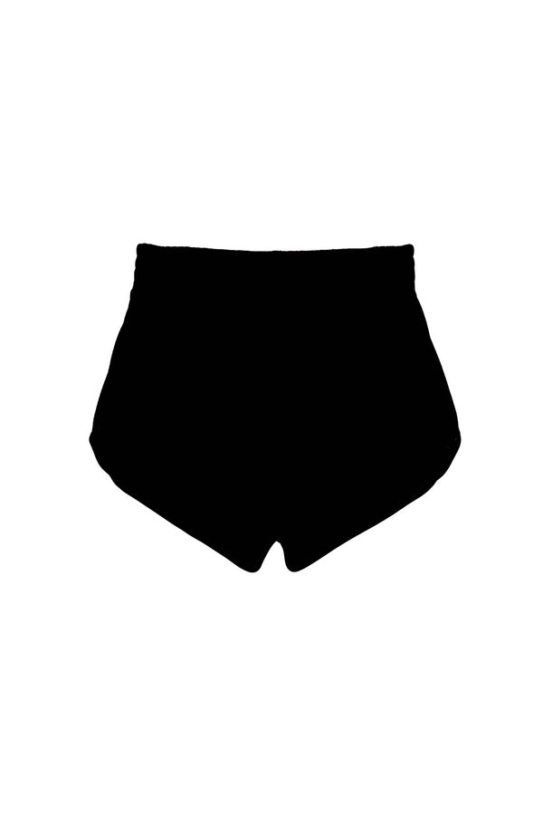 Yarrow Mesh Track Short | Jungmaven Hemp Clothing & Accessories / Color: Black