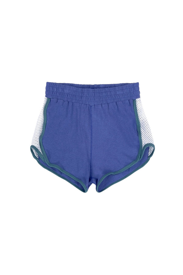 Yarrow Mesh Track Short | Jungmaven Hemp Clothing & Accessories / Color: Wisteria 