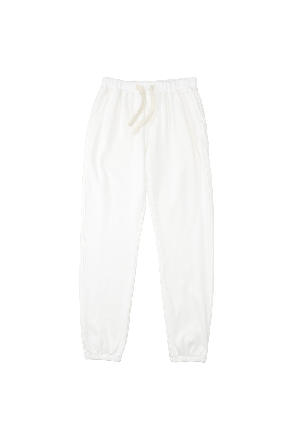 Yelapa Fleece Sweatpant | Jungmaven Hemp Clothing & Accessories / Color: Washed White