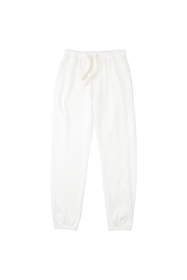 Yelapa Fleece Sweatpant | Jungmaven Hemp Clothing & Accessories / Color: Washed White