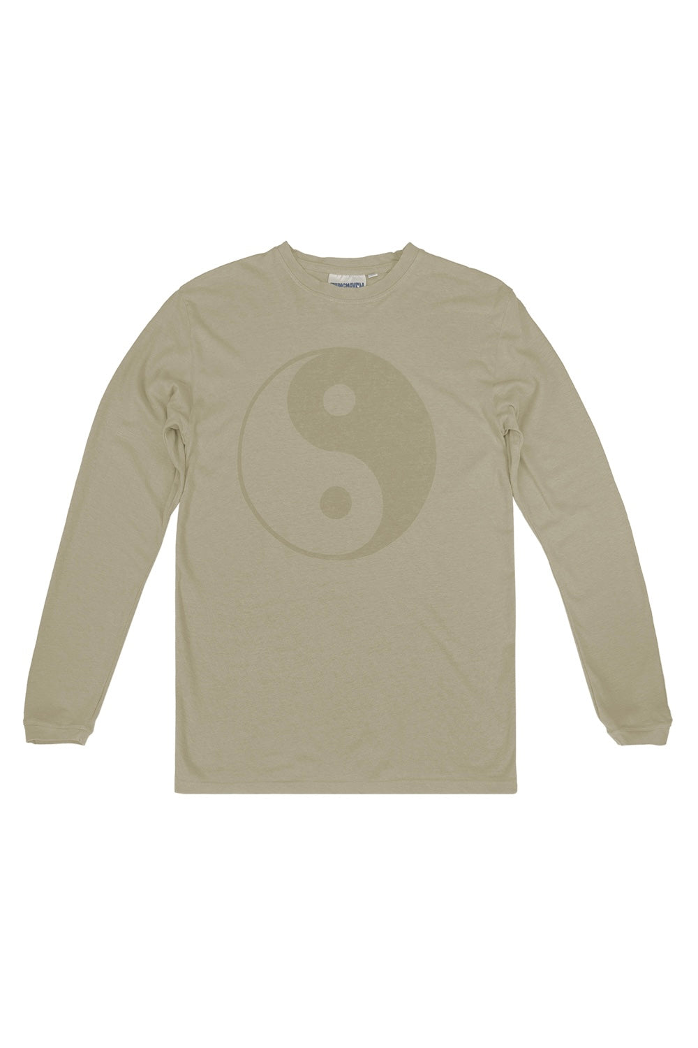 Yin Yang Jung Long Sleeve Tee | Jungmaven Hemp Clothing & Accessories / Color: Desert Khaki