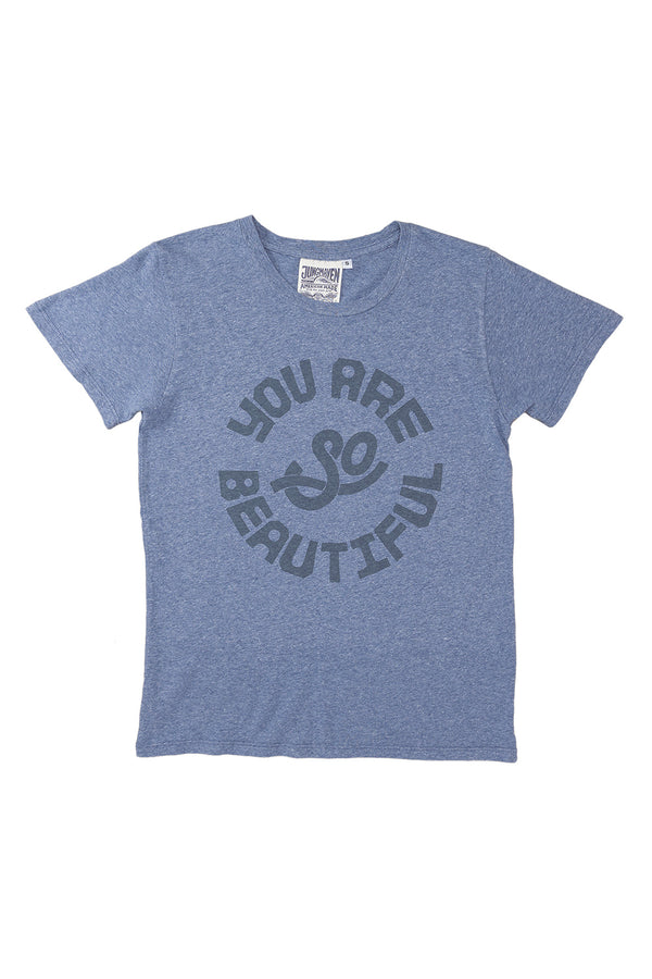 You Are So Beautiful Lorel Tee | Jungmaven Hemp Clothing & Accessories / Color: Wisteria