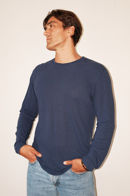 Yukon Long Sleeve Tee | Jungmaven Hemp Clothing & Accessories / Color: