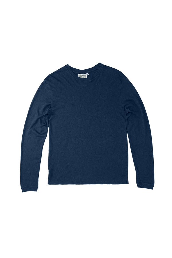 Yukon Long Sleeve Tee | Jungmaven Hemp Clothing & Accessories / Color: Deep Indigo