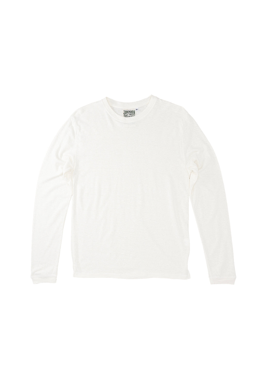 Yukon Long Sleeve Tee | Jungmaven Hemp Clothing & Accessories / Color: Washed White