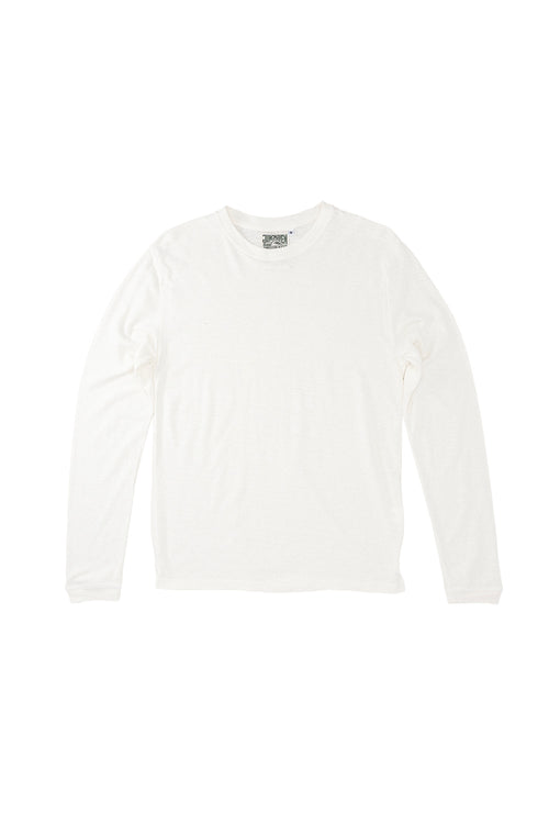 Yukon Long Sleeve Tee | Jungmaven Hemp Clothing & Accessories / Color: Washed White