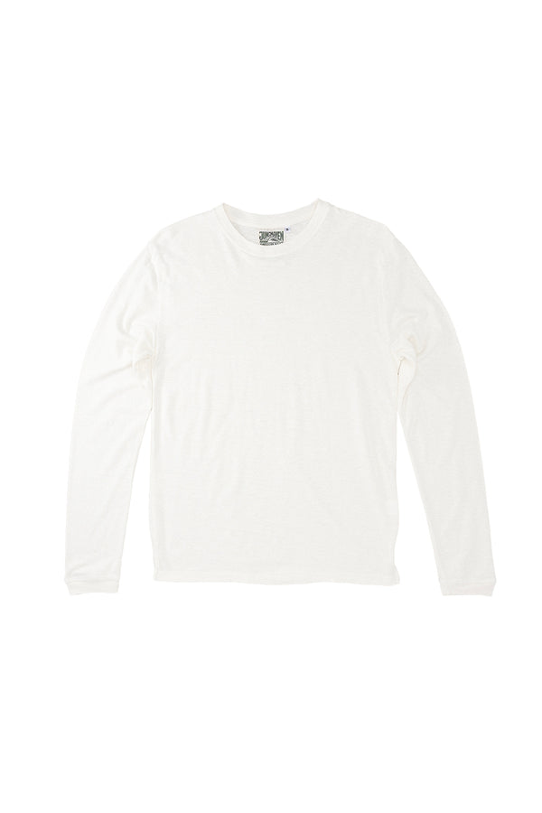 Yukon Long Sleeve Tee | Jungmaven Hemp Clothing & Accessories / Color: Washed White
