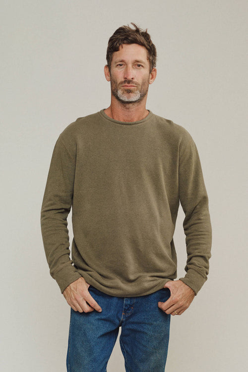 Zephyr Sweatshirt | Jungmaven Hemp Clothing & Accessories / model_desc: Bryan is 6’1” wearing Large