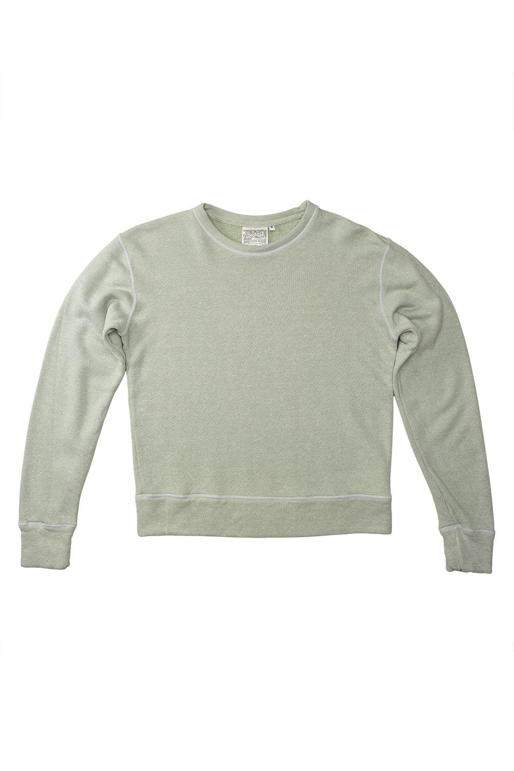 Zepher Sweatshirt | Jungmaven Hemp Clothing & Accessories / Color: Agave Green