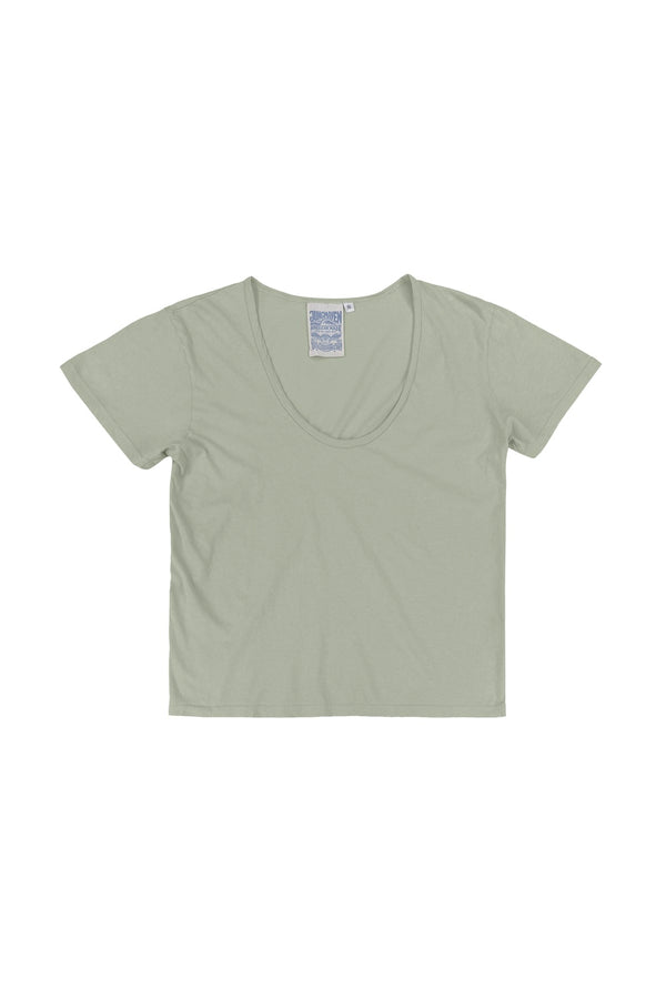 Zuma Scoop Neck Tee | Jungmaven Hemp Clothing & Accessories / Color: Agave Green