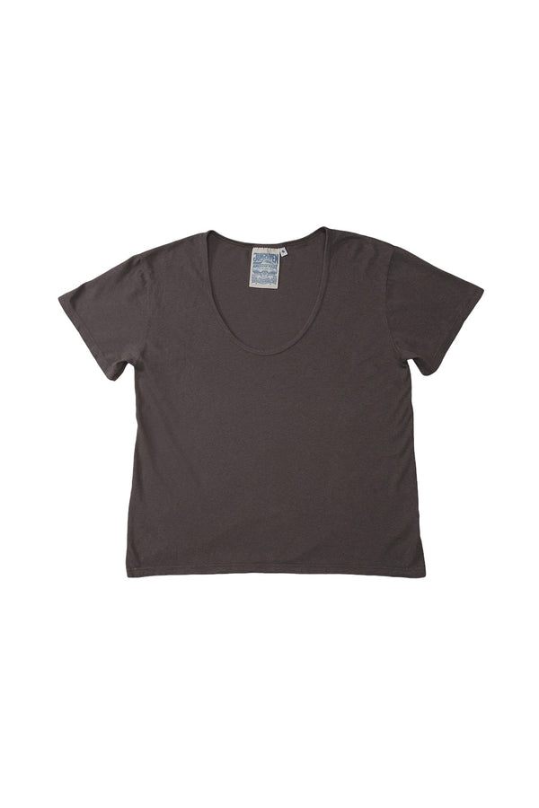 Zuma Scoop Neck Tee | Jungmaven Hemp Clothing & Accessories / Color: Coffee Bean