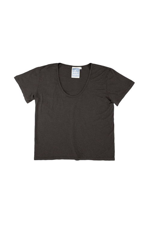 Zuma Scoop Neck Tee | Jungmaven Hemp Clothing & Accessories / Color: Coffee Bean
